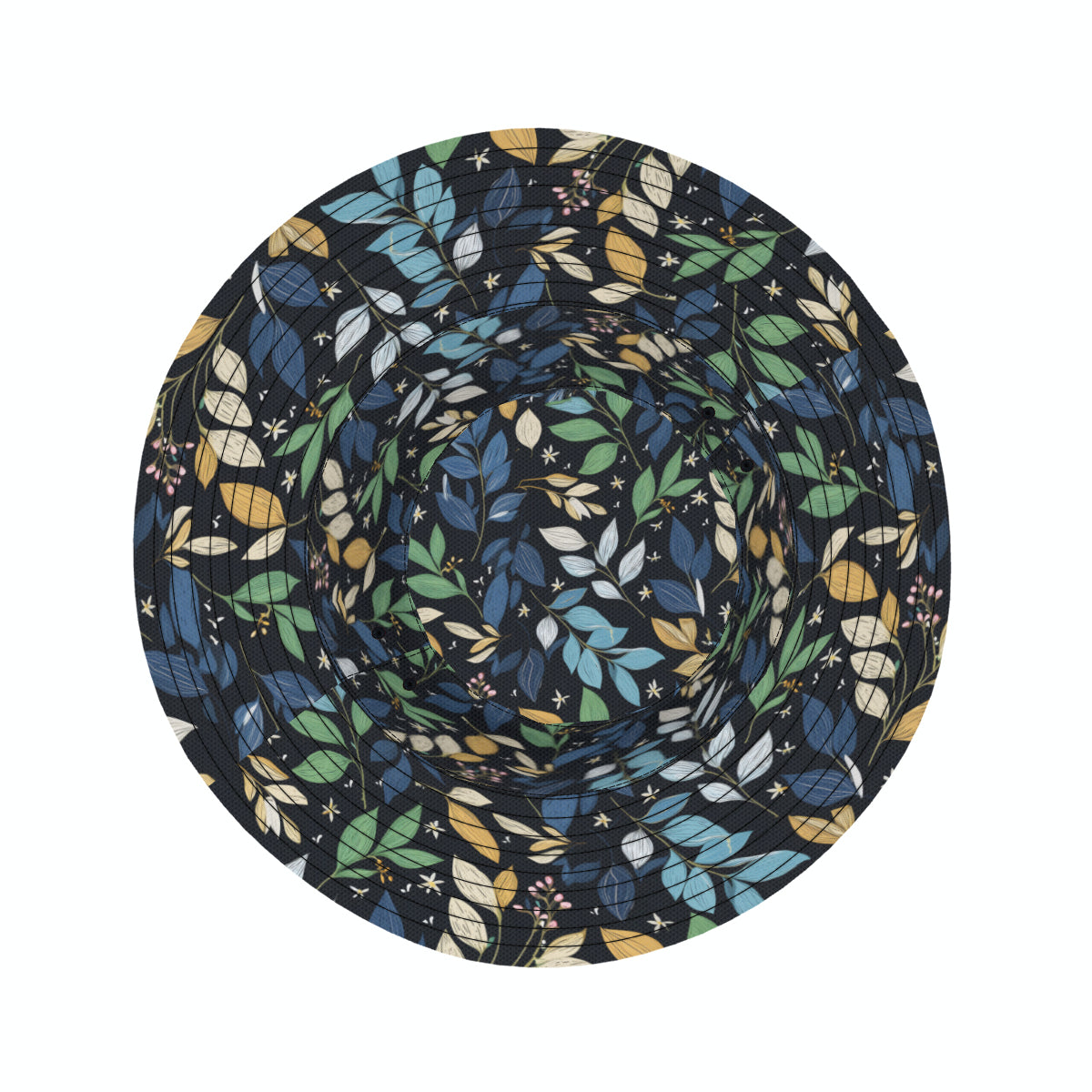 Elegant Leaves Fisherman Hat