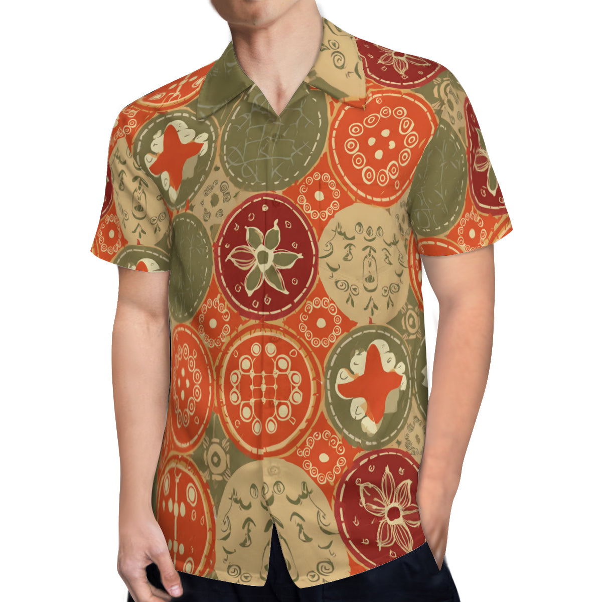 Abstract Pattern Hawaiian Shirt