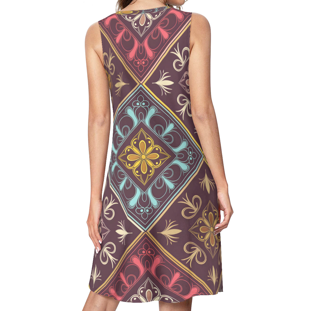 Abstract Pattern Women's Casual Dress