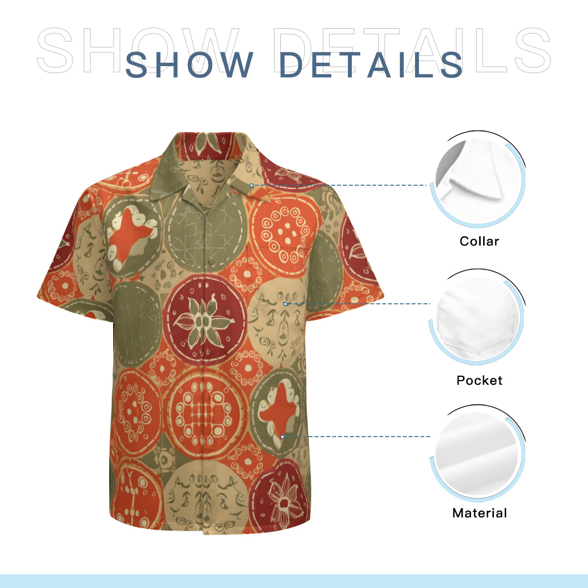 Abstract Pattern Hawaiian Shirt