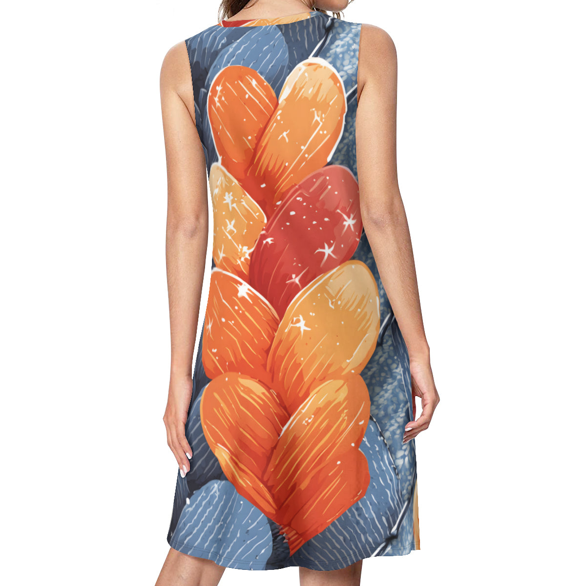 Abstract Women's Casual Dress