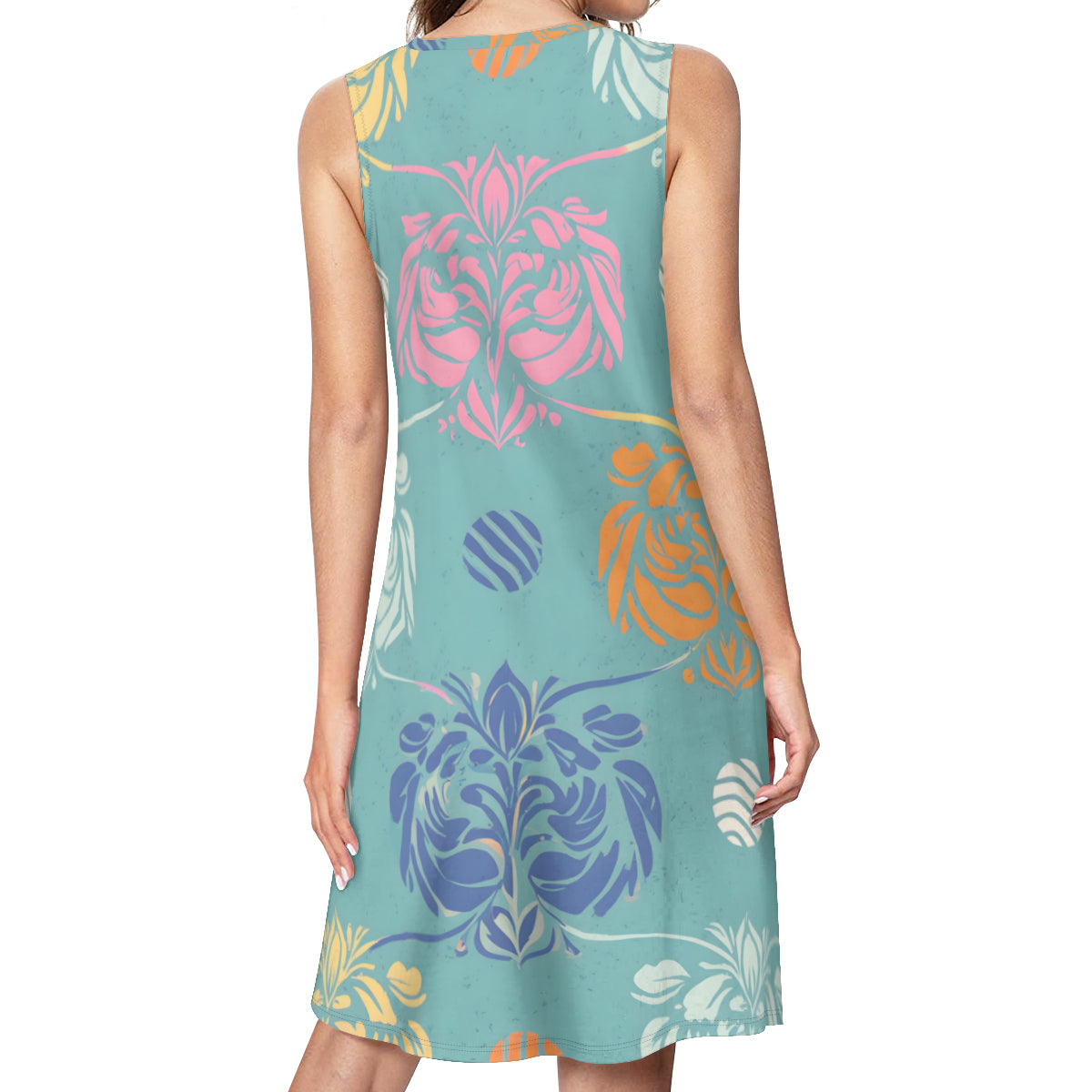 Abstract Pattern Women's Casual Dress