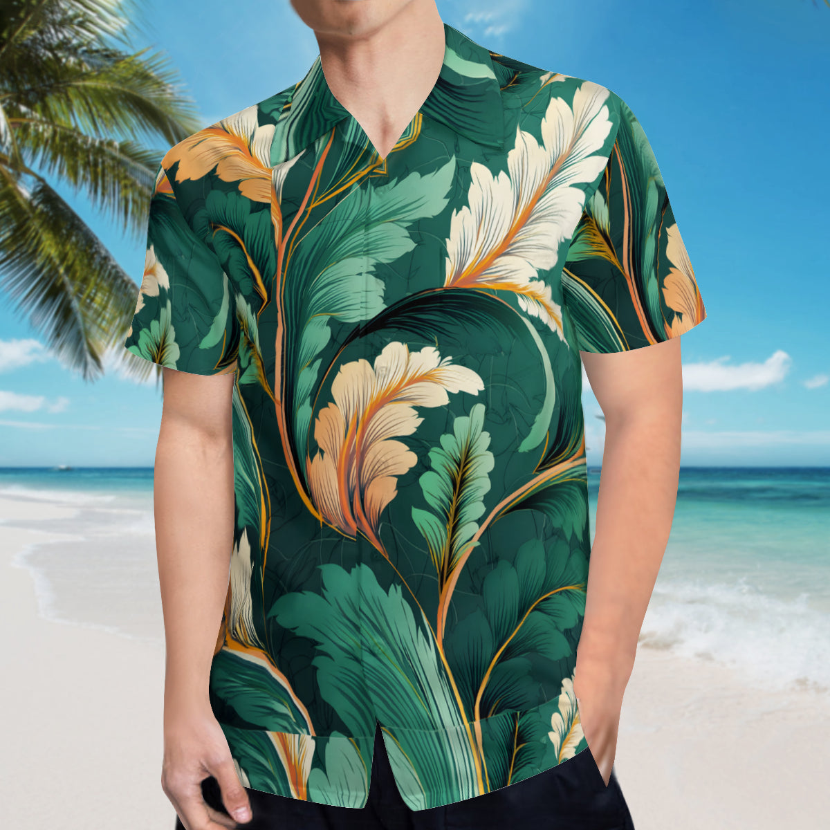 Green Leaves Hawaiian Shirt