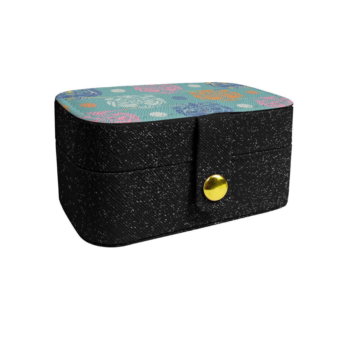 Abstract Pattern Personalized Portable Jewelry Box