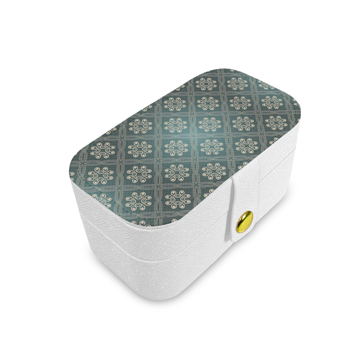 Abstract Pattern Personalized Portable Jewelry Box