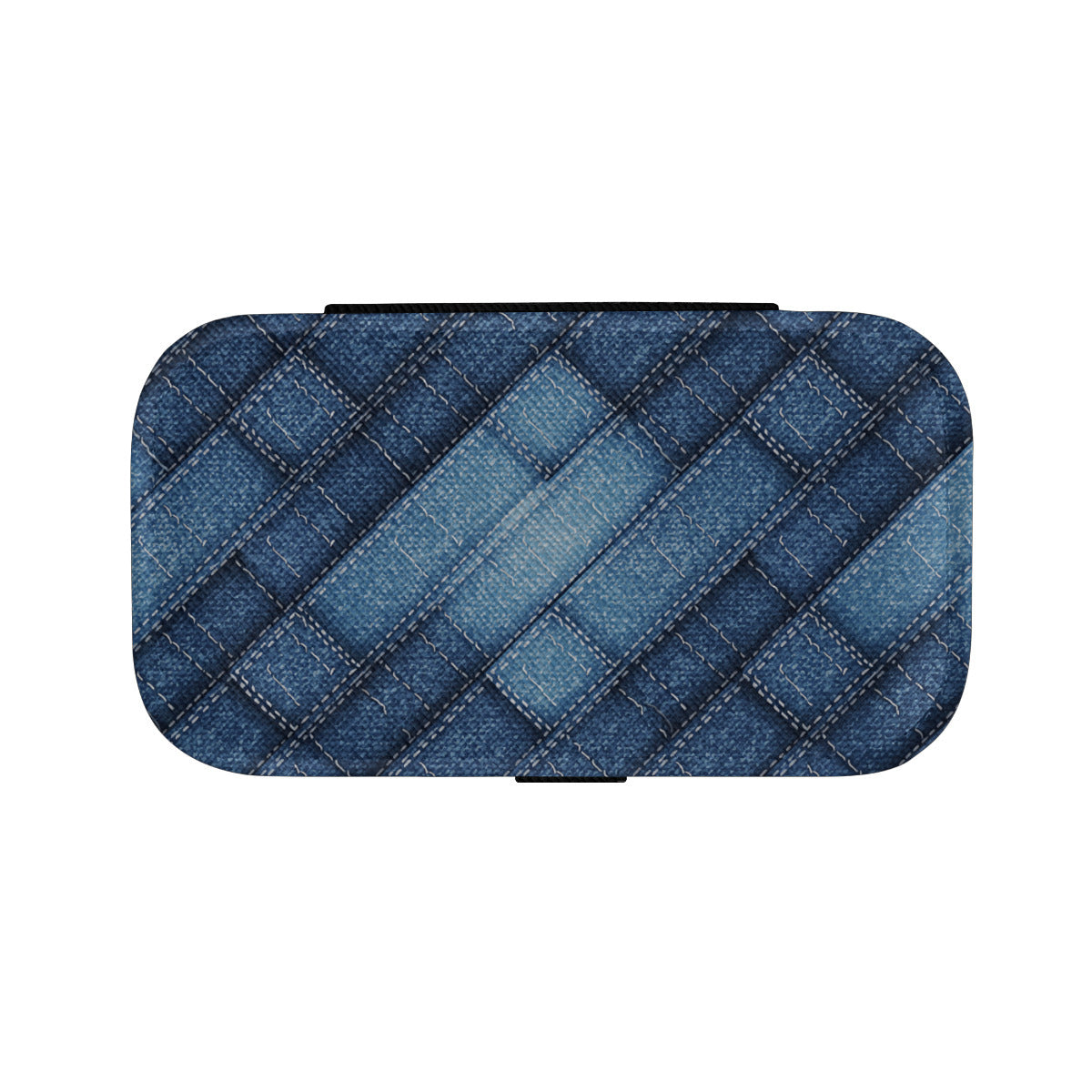 Denim Design Personalized Portable Jewelry Box