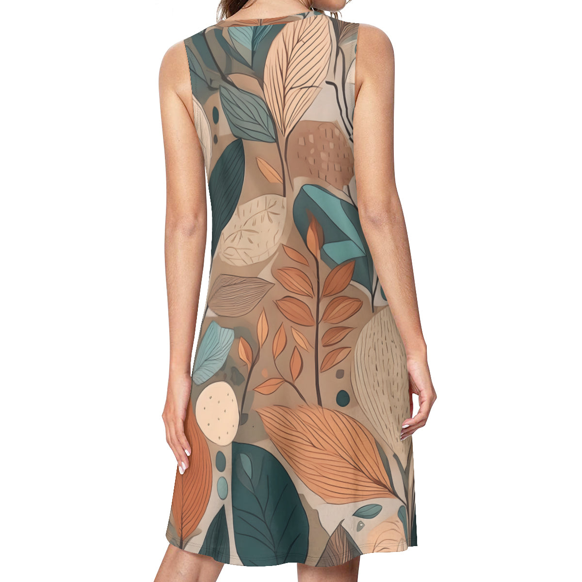 Floral Pattern Women's Casual Dress