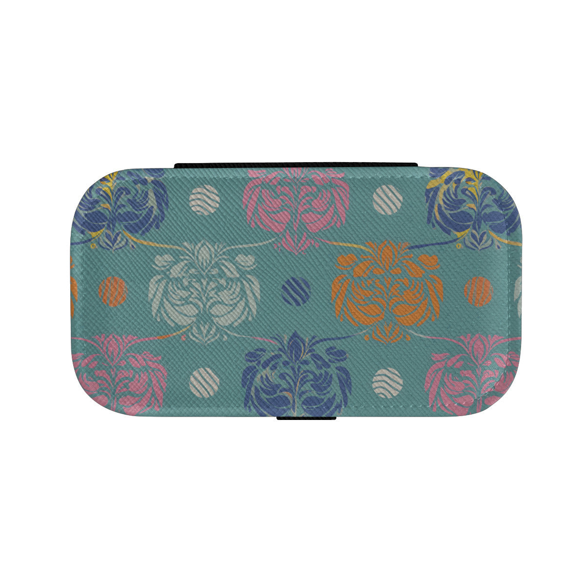 Abstract Pattern Personalized Portable Jewelry Box