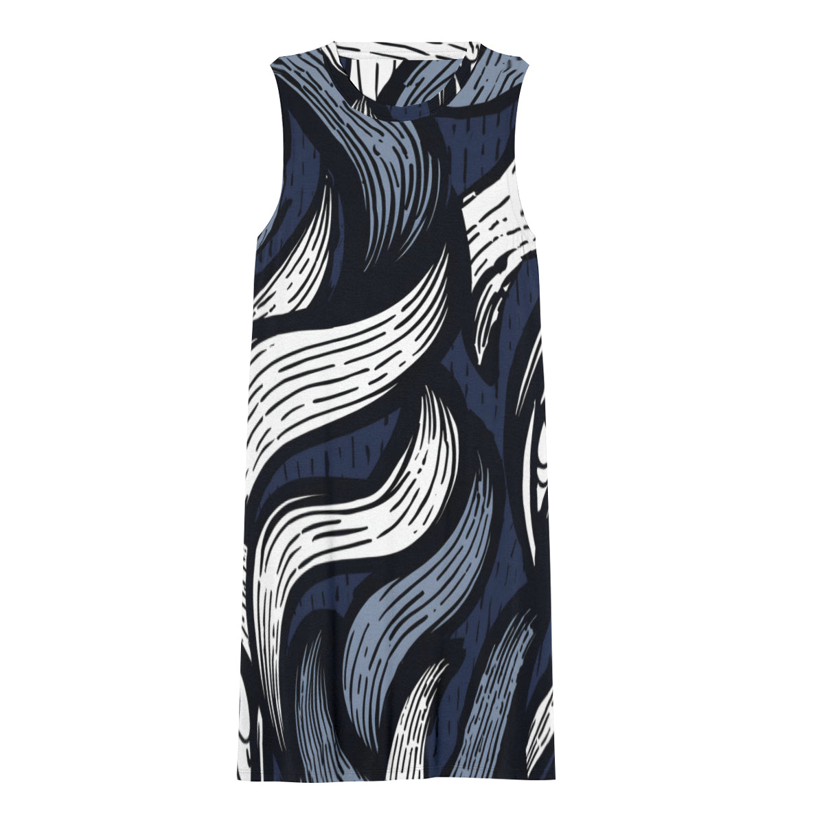 Abstract Women's Casual Dress