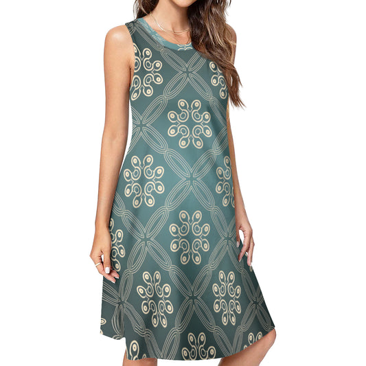 Abstract Pattern Women's Casual Dress