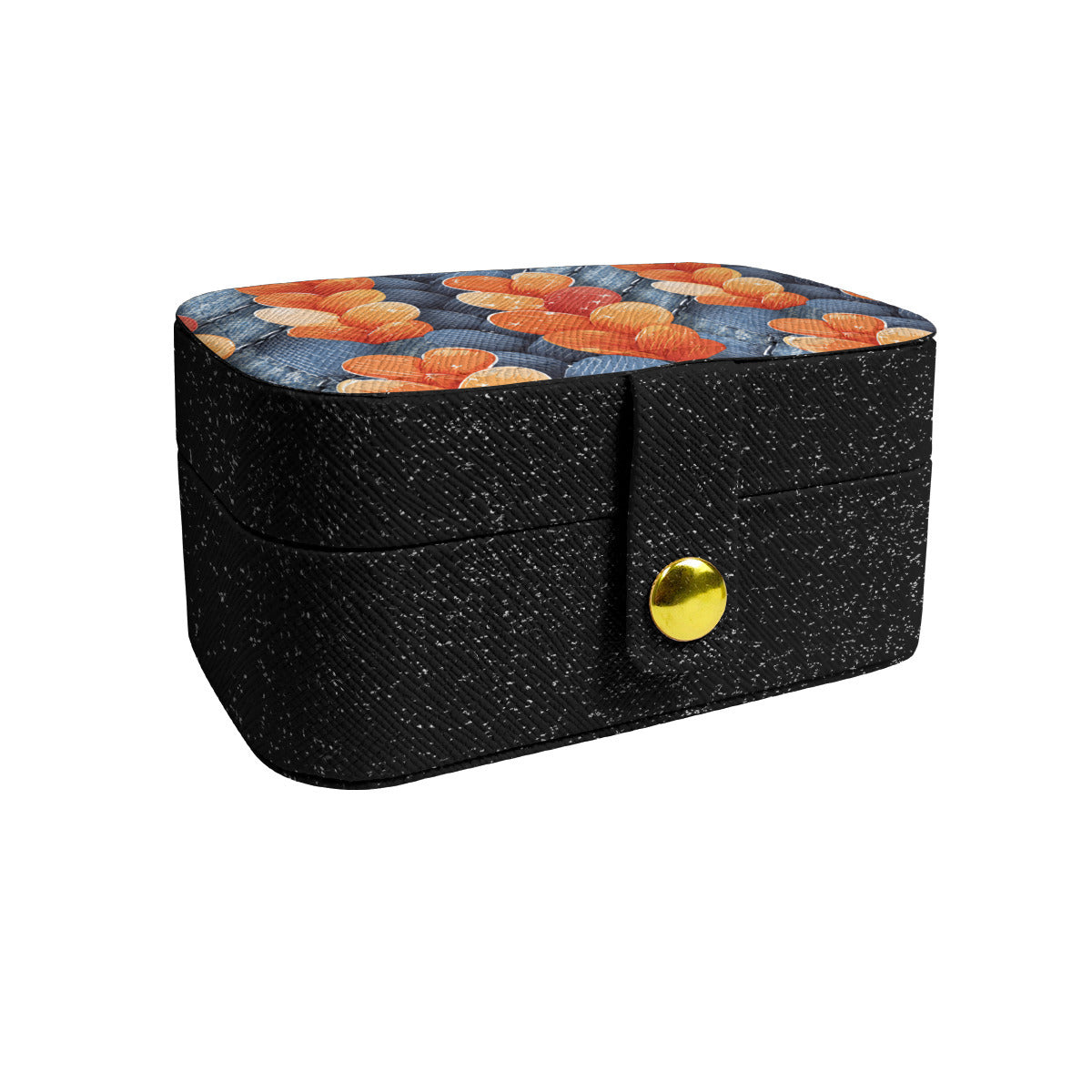 Abstract Personalized Portable Jewelry Box