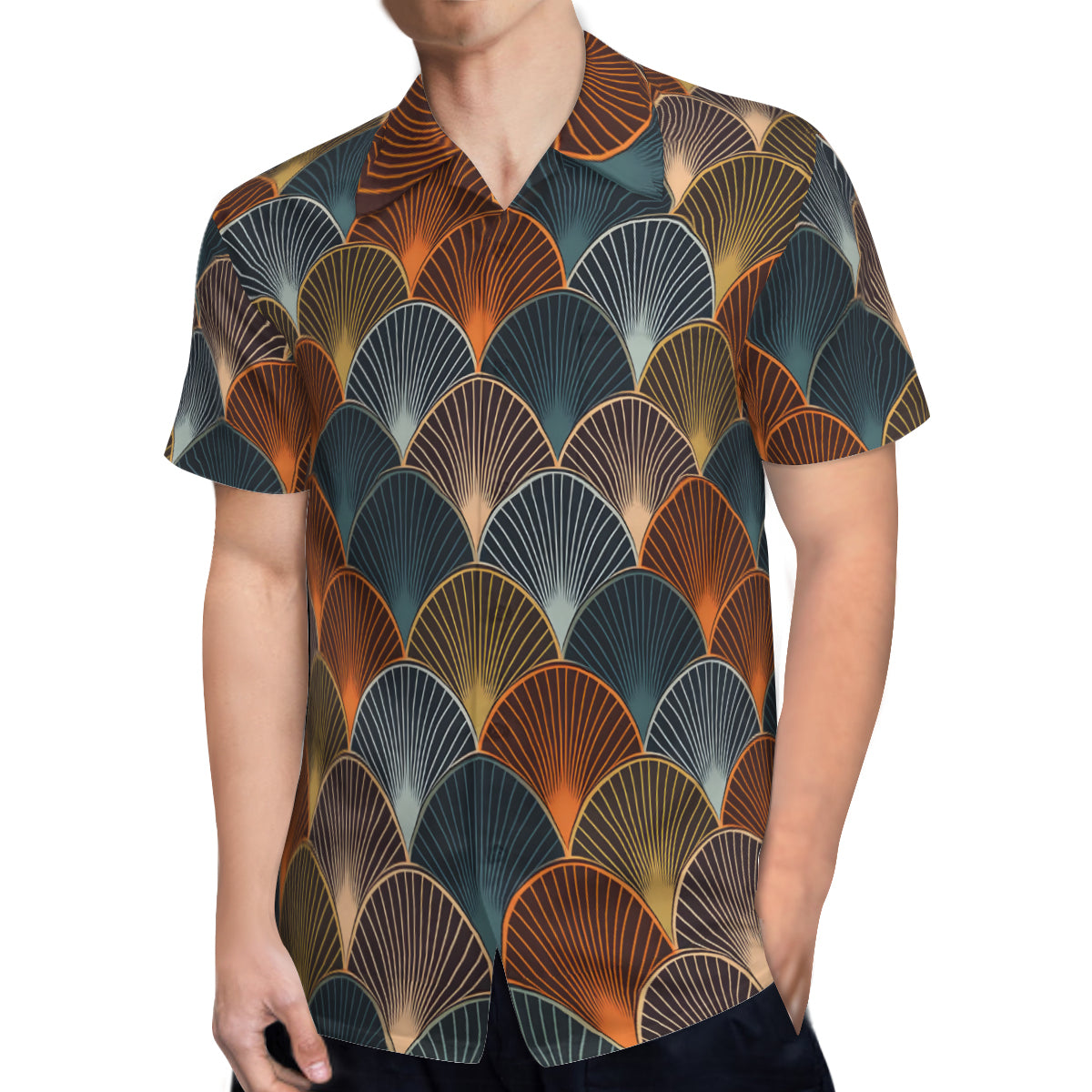 Abstract Pattern Hawaiian Shirt