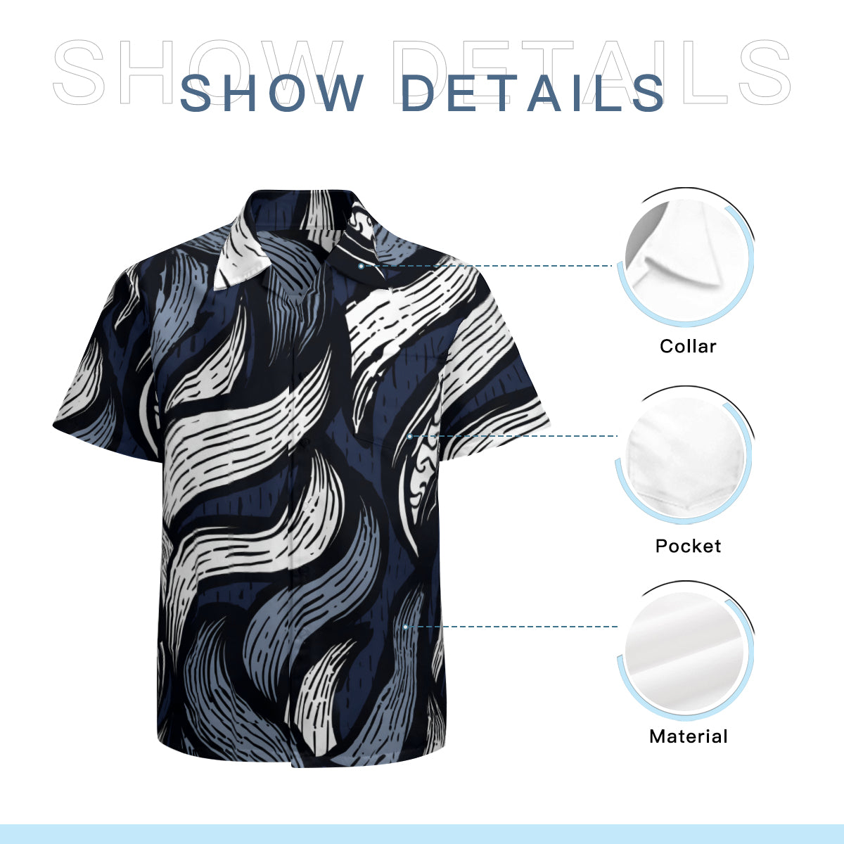 Abstract Hawaiian Shirt