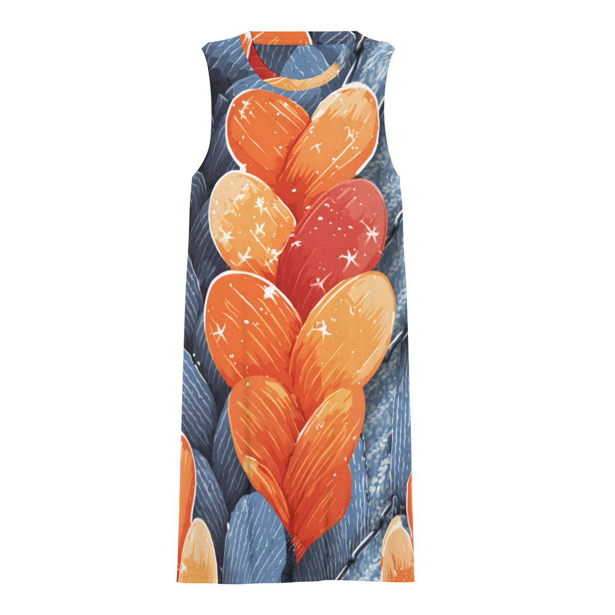 Abstract Women's Casual Dress