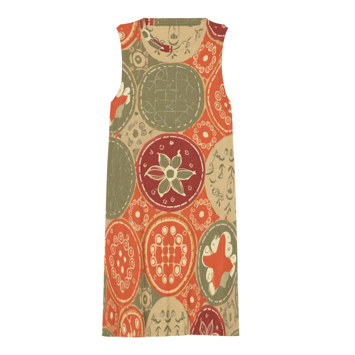 Abstract Pattern Women's Casual Dress