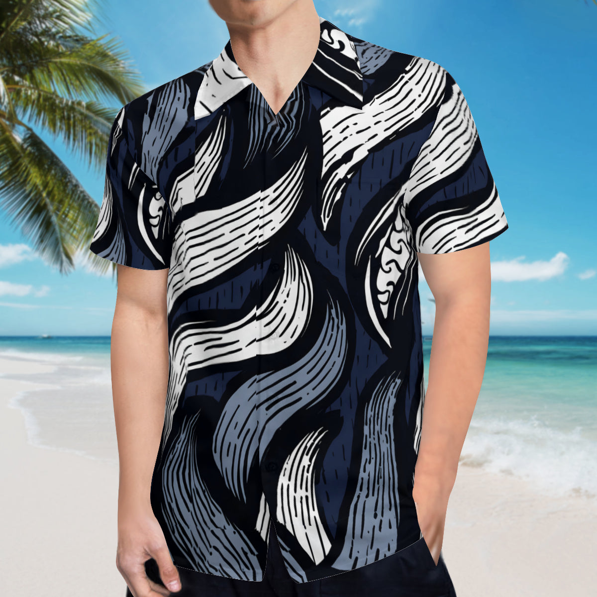 Abstract Hawaiian Shirt
