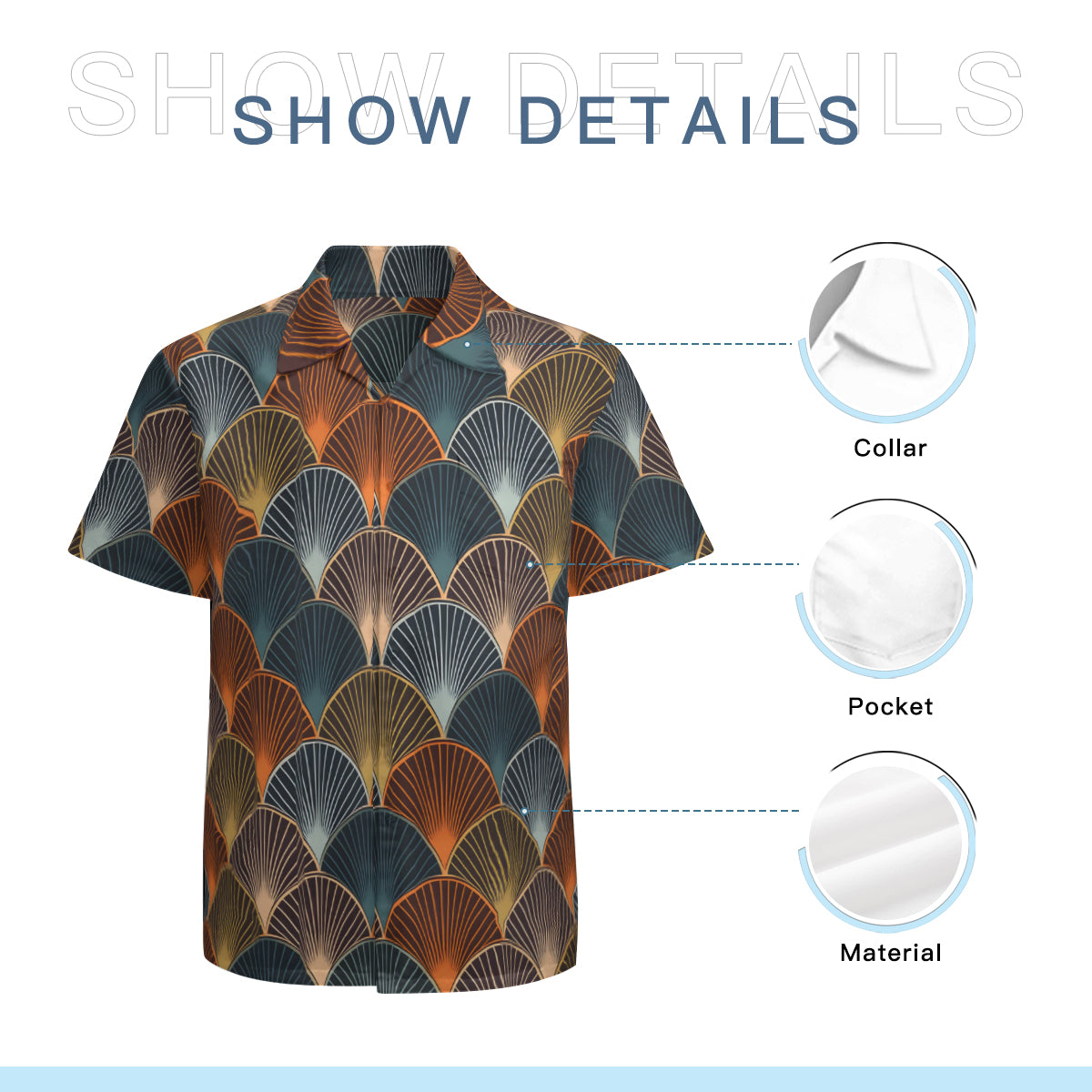 Abstract Pattern Hawaiian Shirt