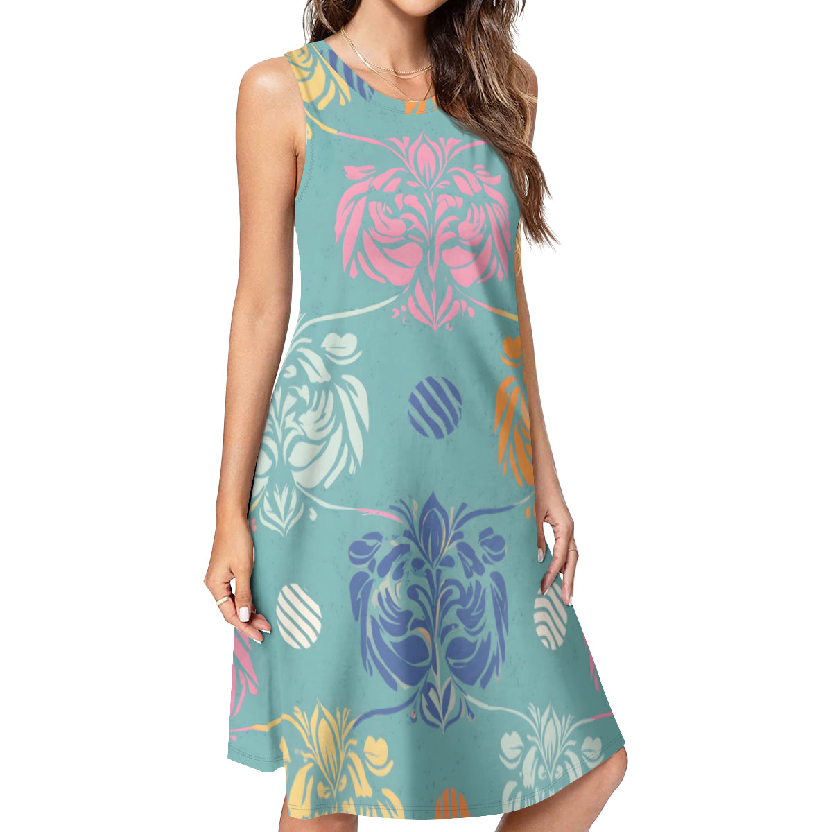 Abstract Pattern Women's Casual Dress