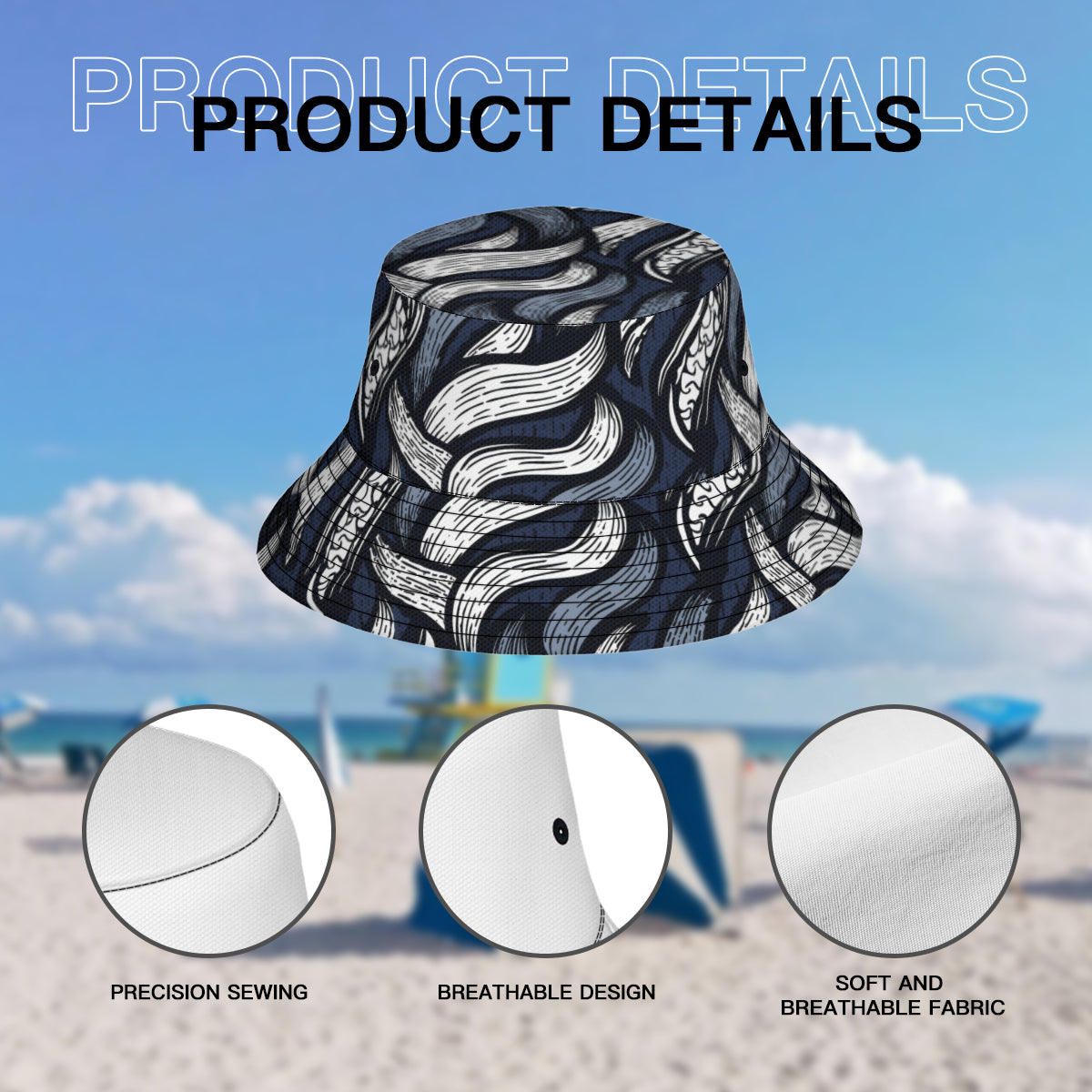 Abstract Fisherman Hat