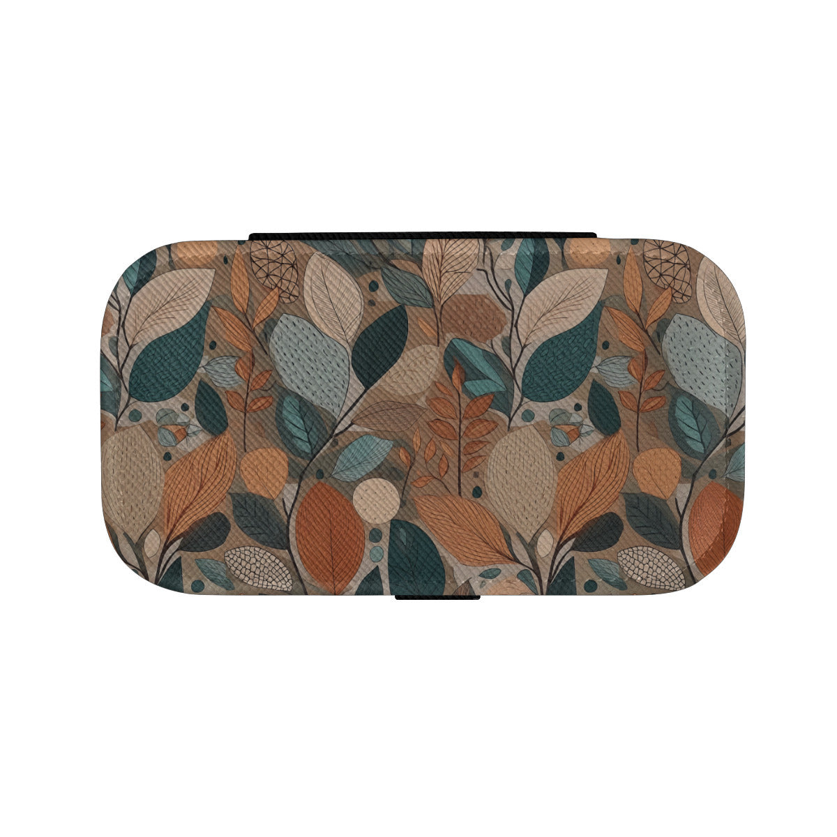 Floral Pattern Personalized Portable Jewelry Box