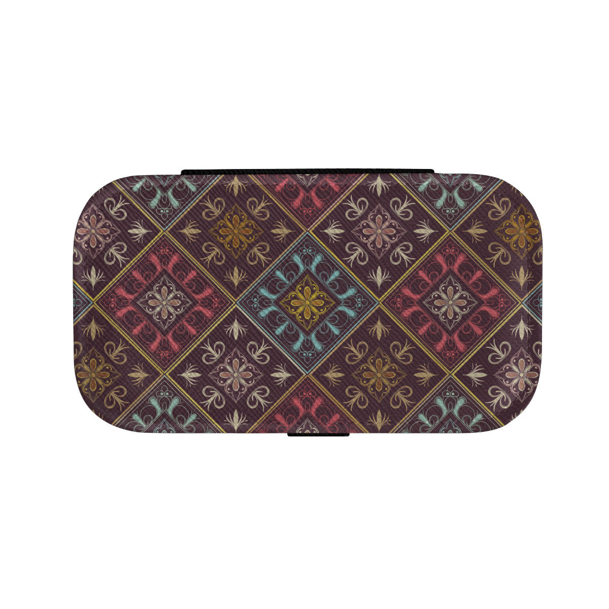 Abstract Pattern Personalized Portable Jewelry Box