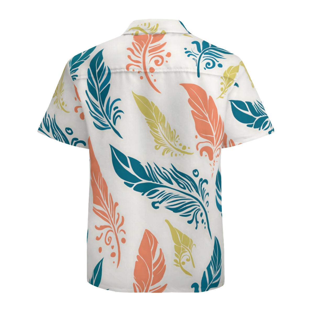 Abstract Floral Hawaiian Shirt