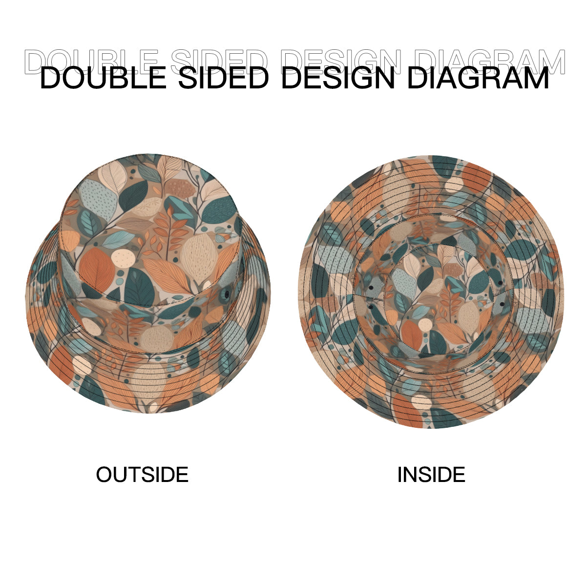 Floral Pattern Fisherman Hat