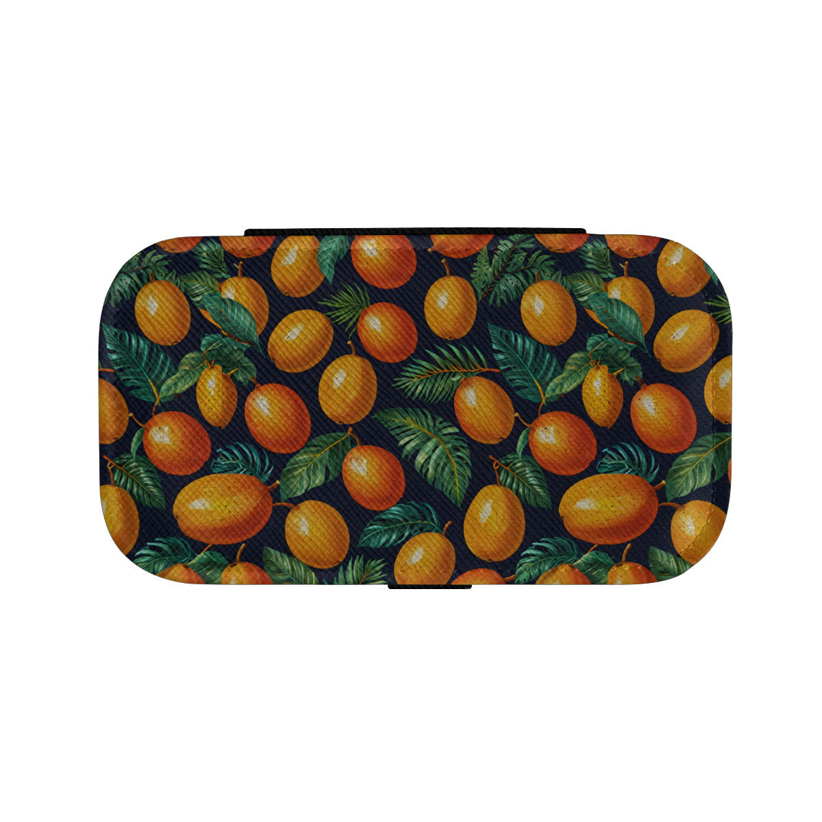 Tropical Mangoes Pattern Personalized Portable Jewelry Box