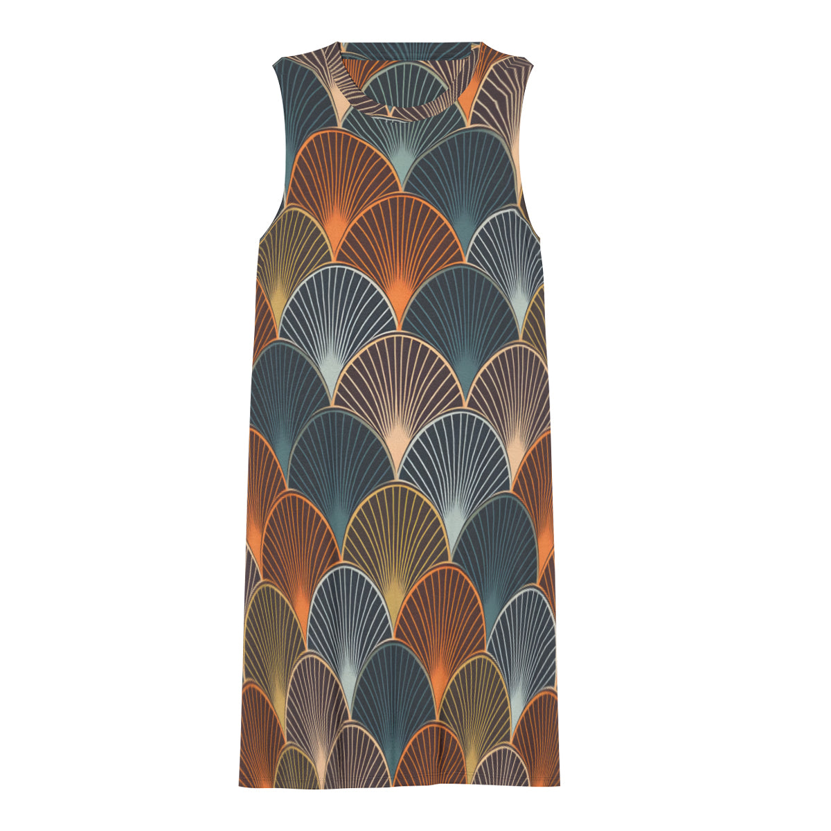 Abstract Pattern Women's Casual Dress