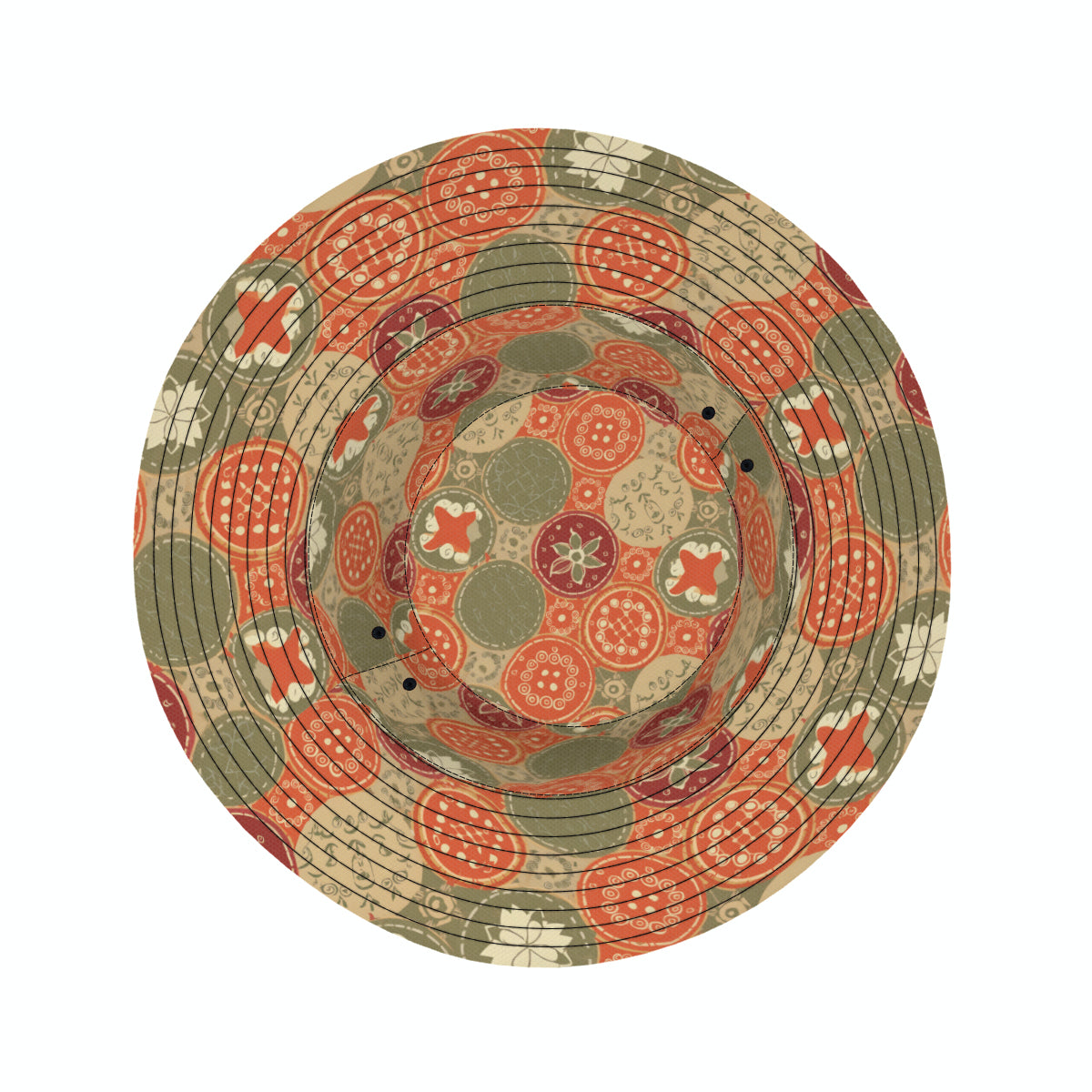 Abstract Pattern Fisherman Hat