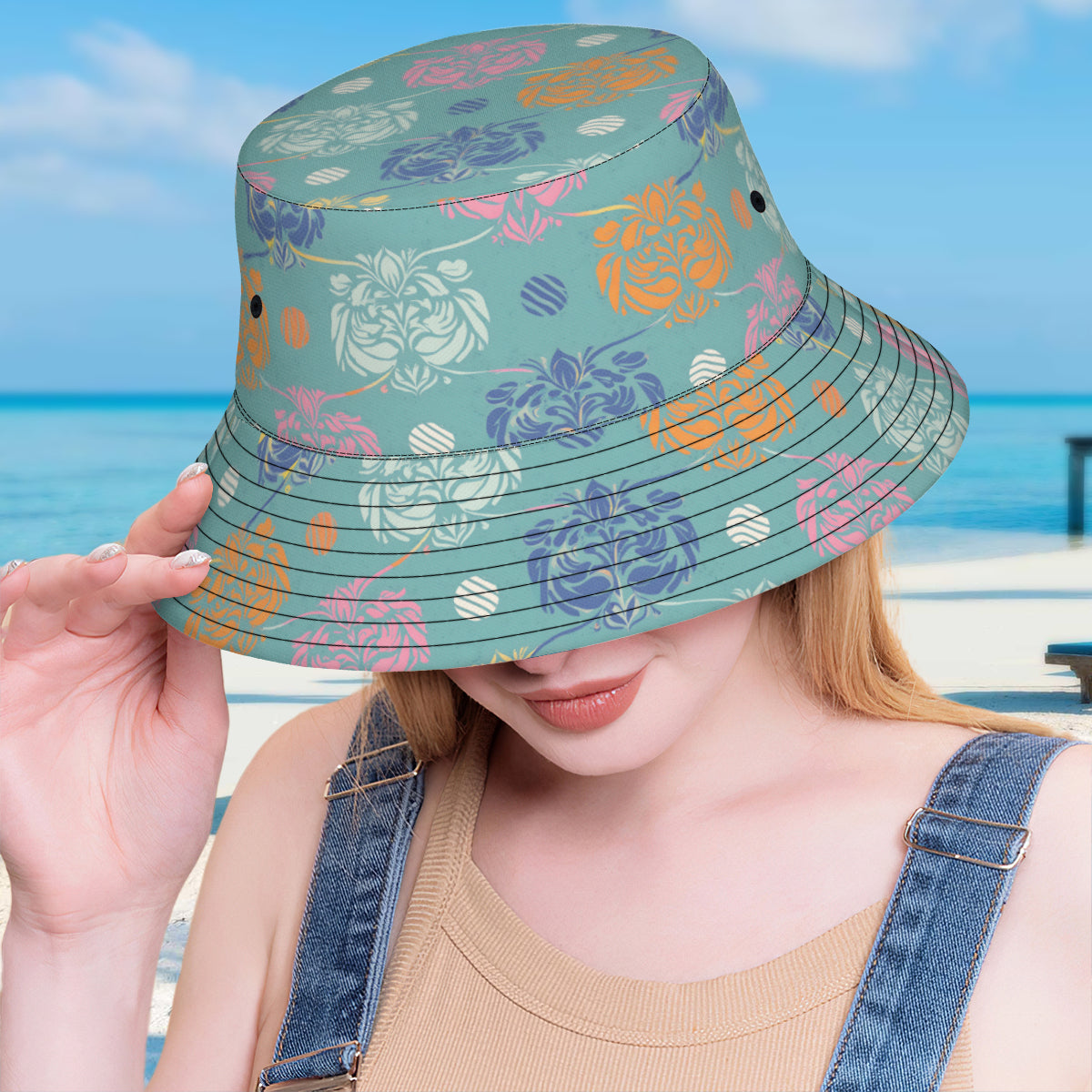Abstract Pattern Fisherman Hat