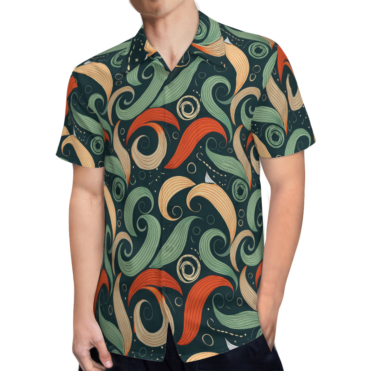 Abstract Pattern Hawaiian Shirt