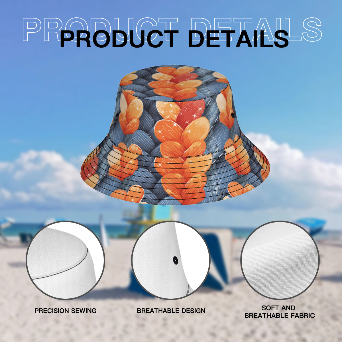 Abstract Fisherman Hat