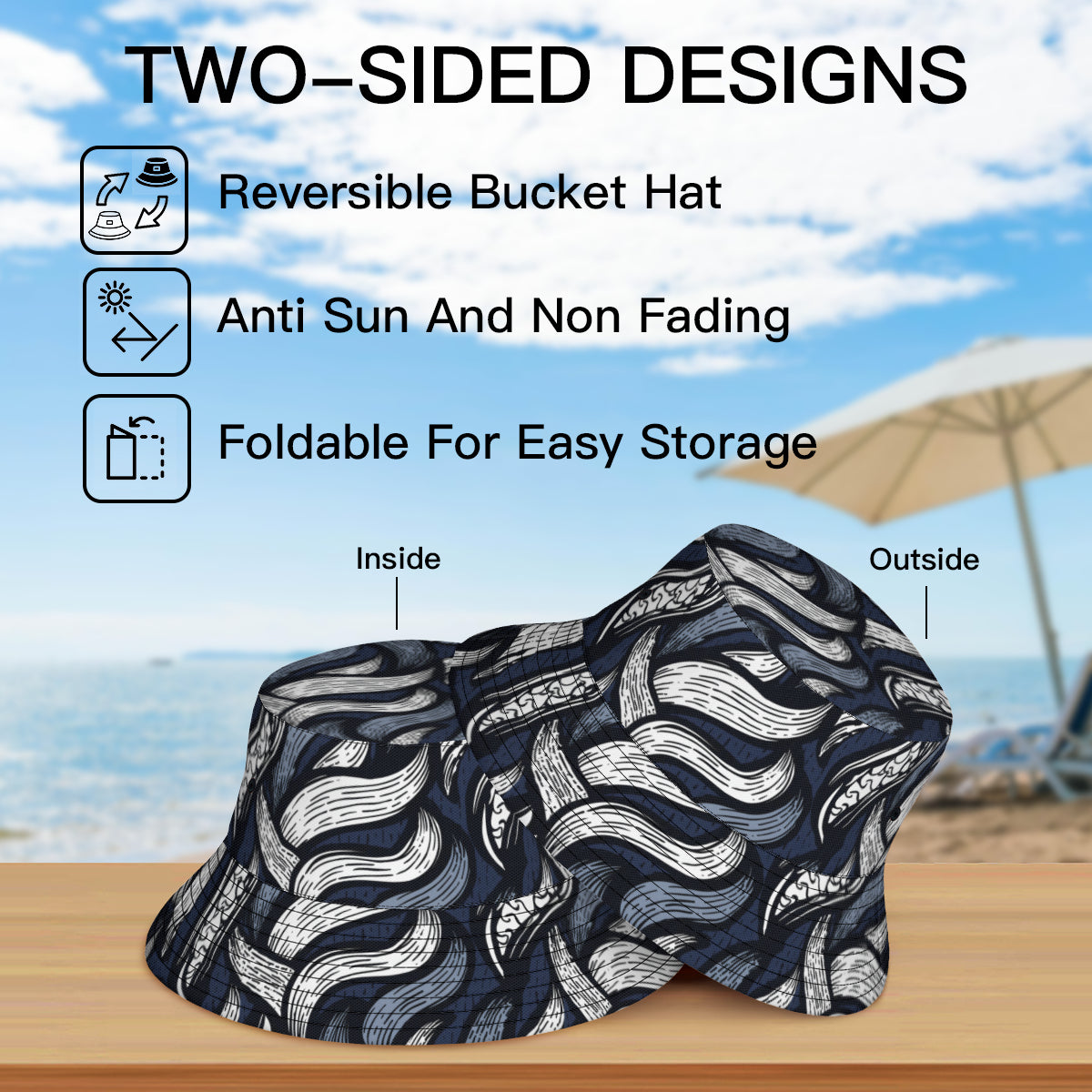 Abstract Fisherman Hat
