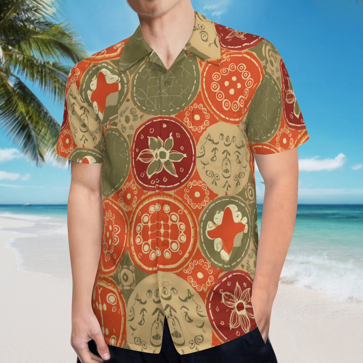 Abstract Pattern Hawaiian Shirt
