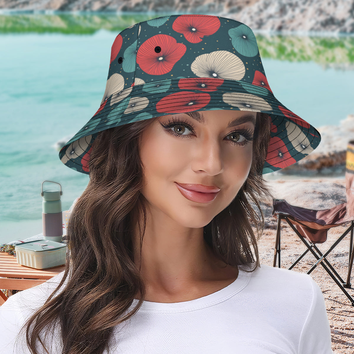 Abstract Pattern Fisherman Hat