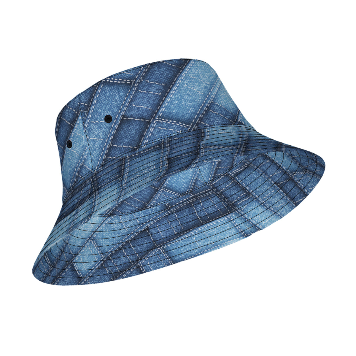 Denim Design Fisherman Hat