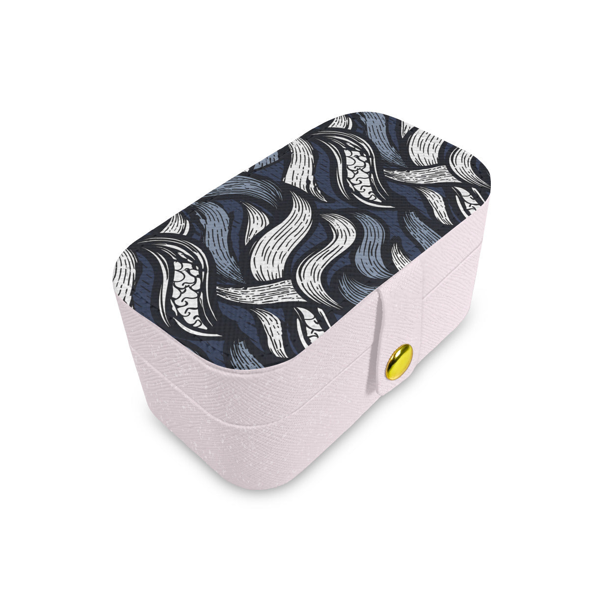 Abstract Personalized Portable Jewelry Box