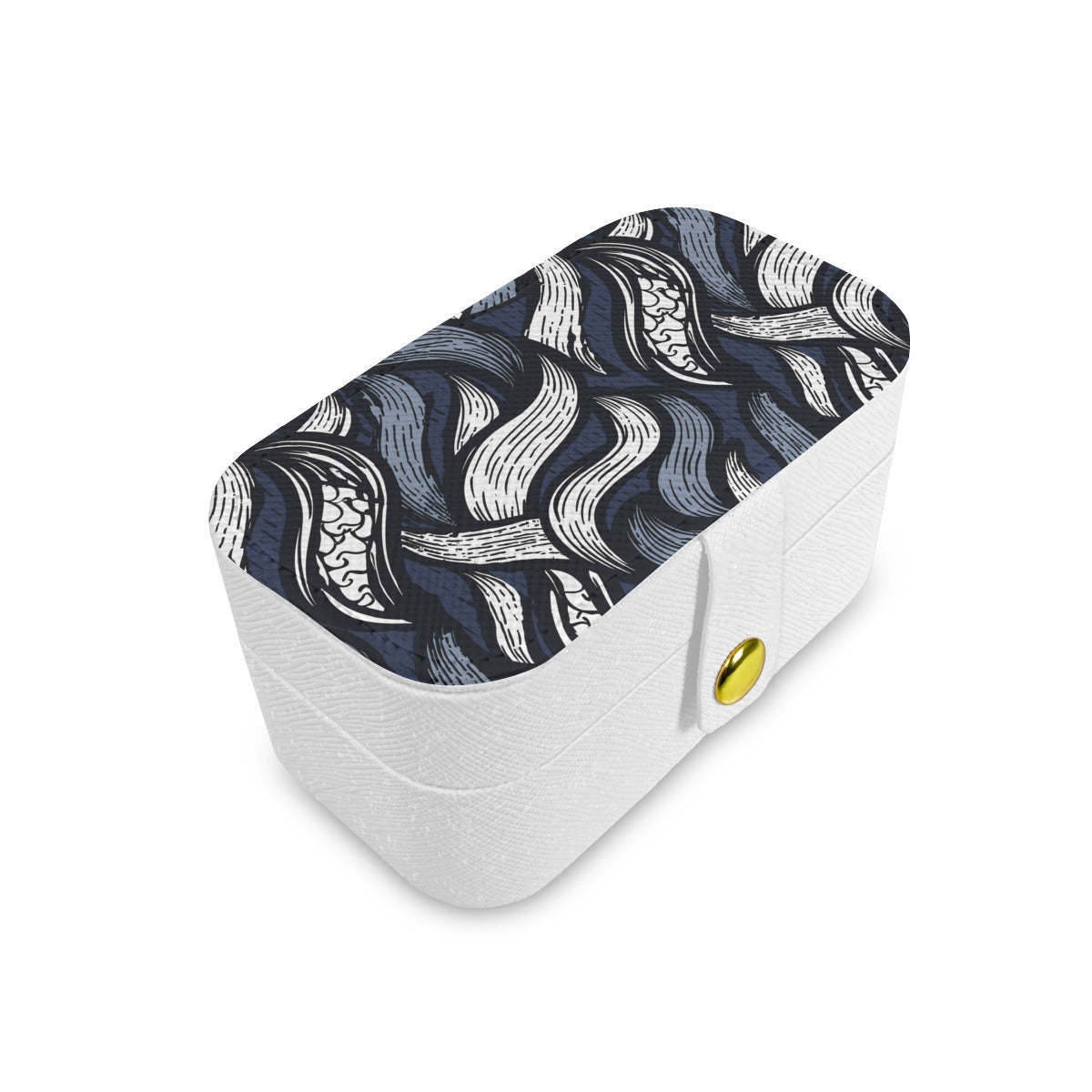 Abstract Personalized Portable Jewelry Box