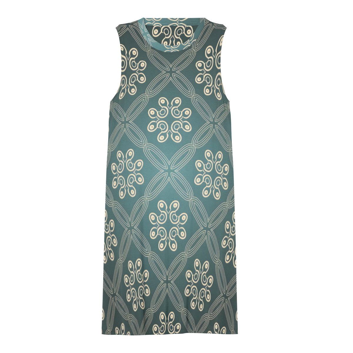 Abstract Pattern Women's Casual Dress