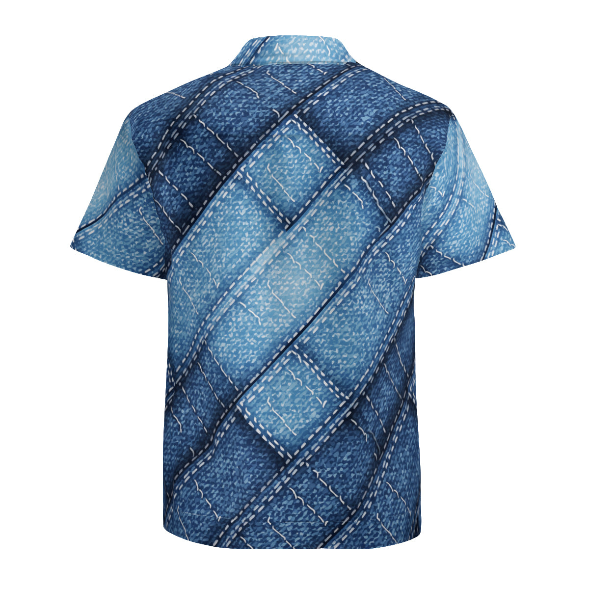 Denim Design Hawaiian Shirt
