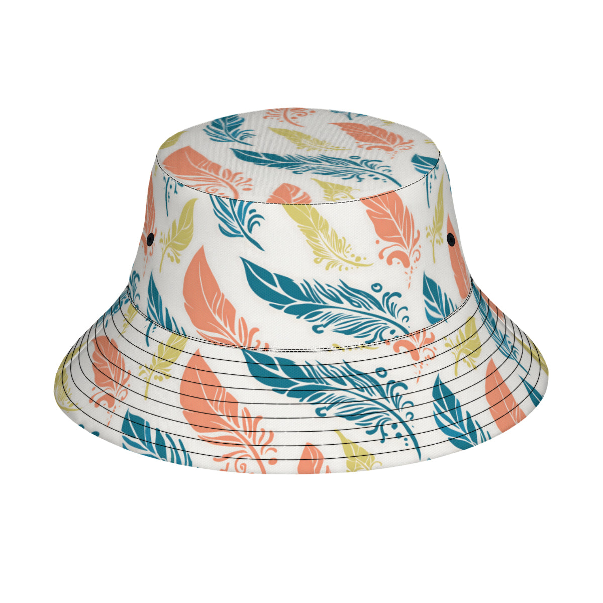 Abstract Floral Fisherman Hat