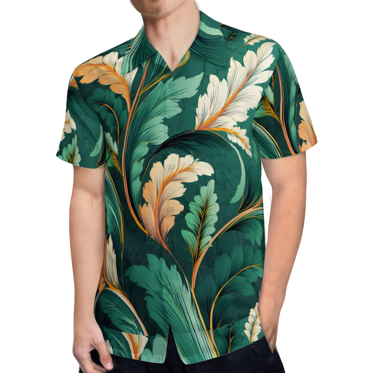 Green Leaves Hawaiian Shirt