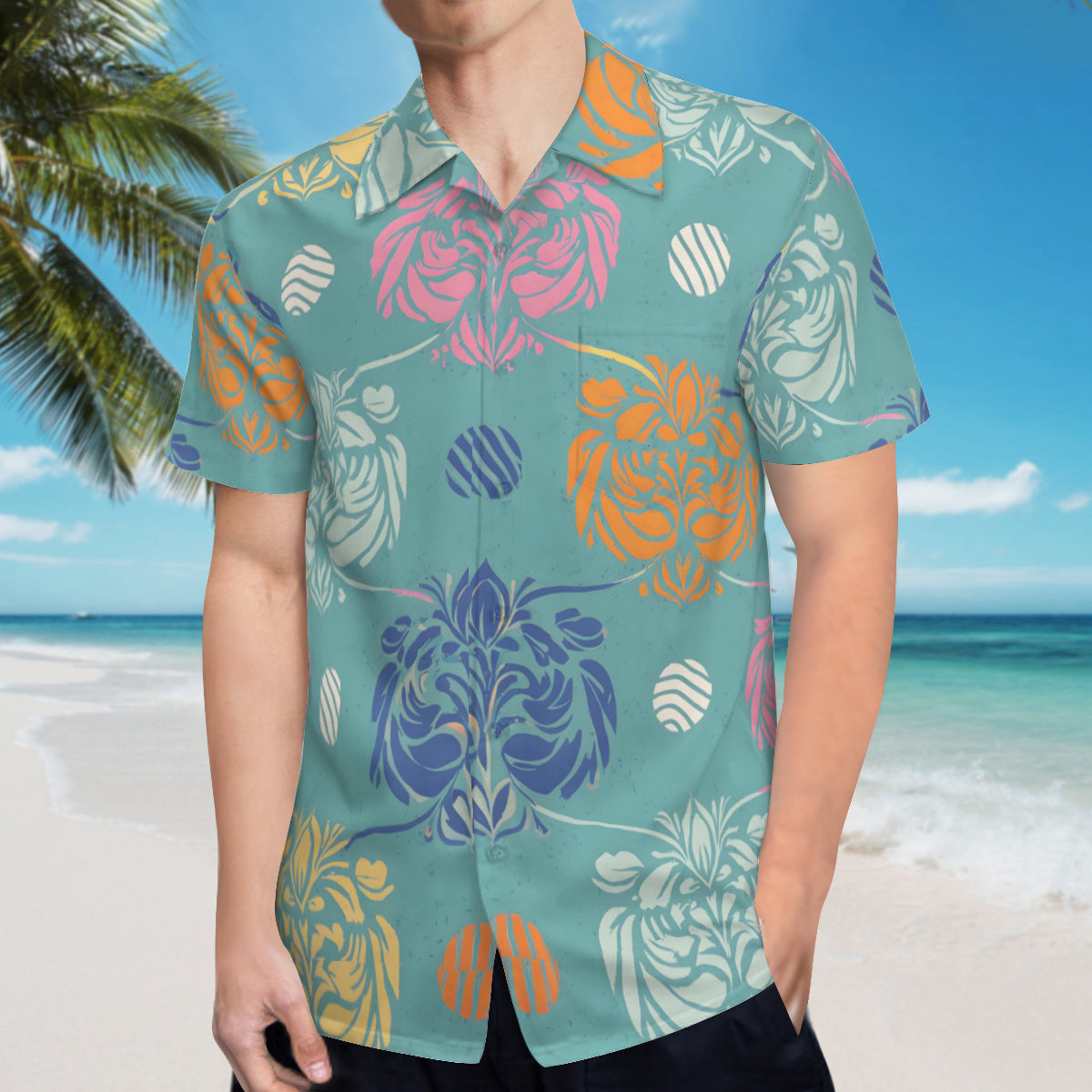 Abstract Pattern Hawaiian Shirt