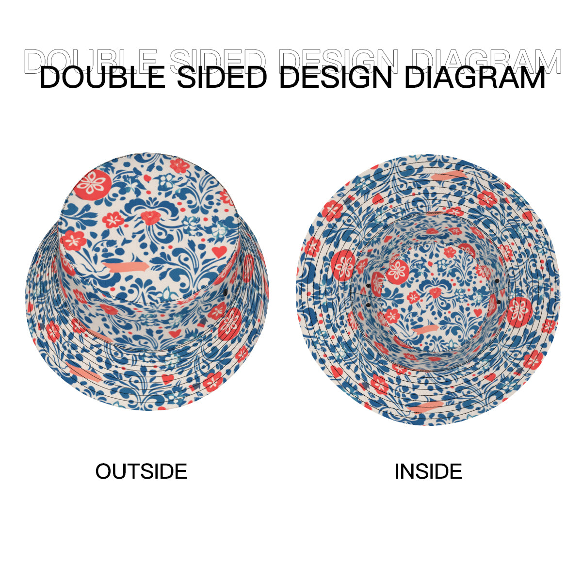 Abstract Pattern Fisherman Hat