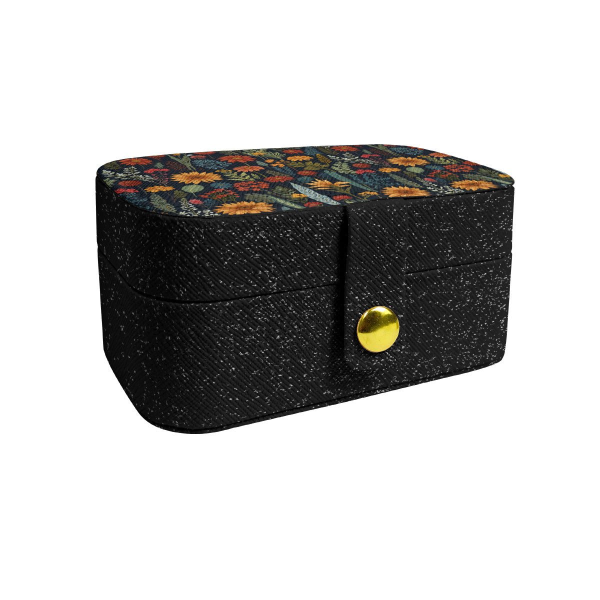 Botanical Plants Personalized Portable Jewelry Box