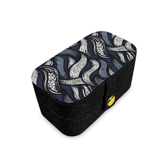 Abstract Personalized Portable Jewelry Box