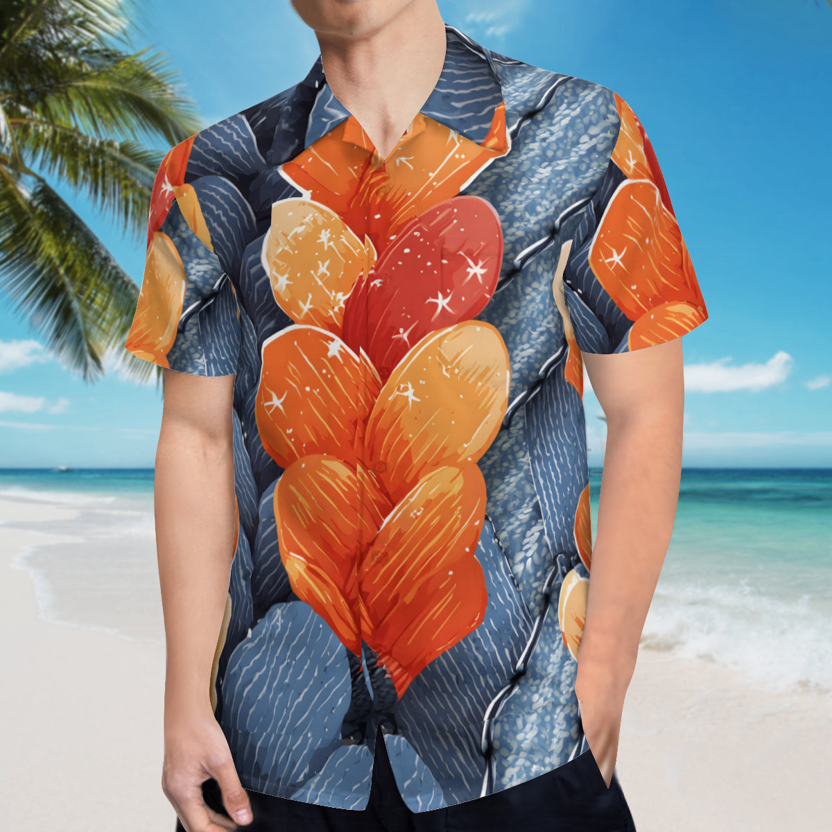 Abstract Hawaiian Shirt
