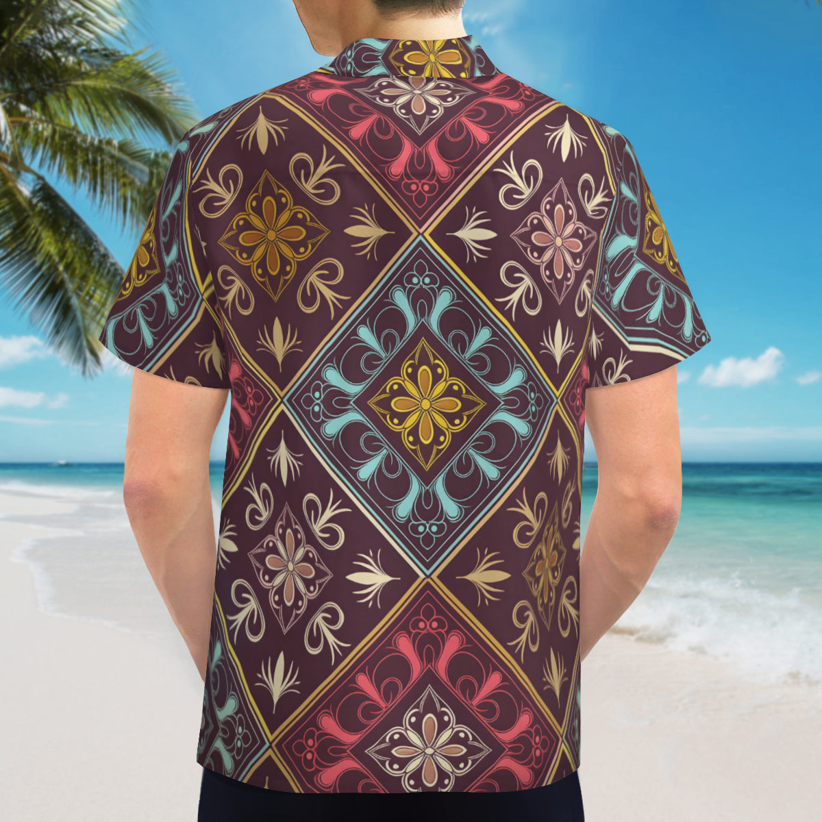 Abstract Pattern Hawaiian Shirt