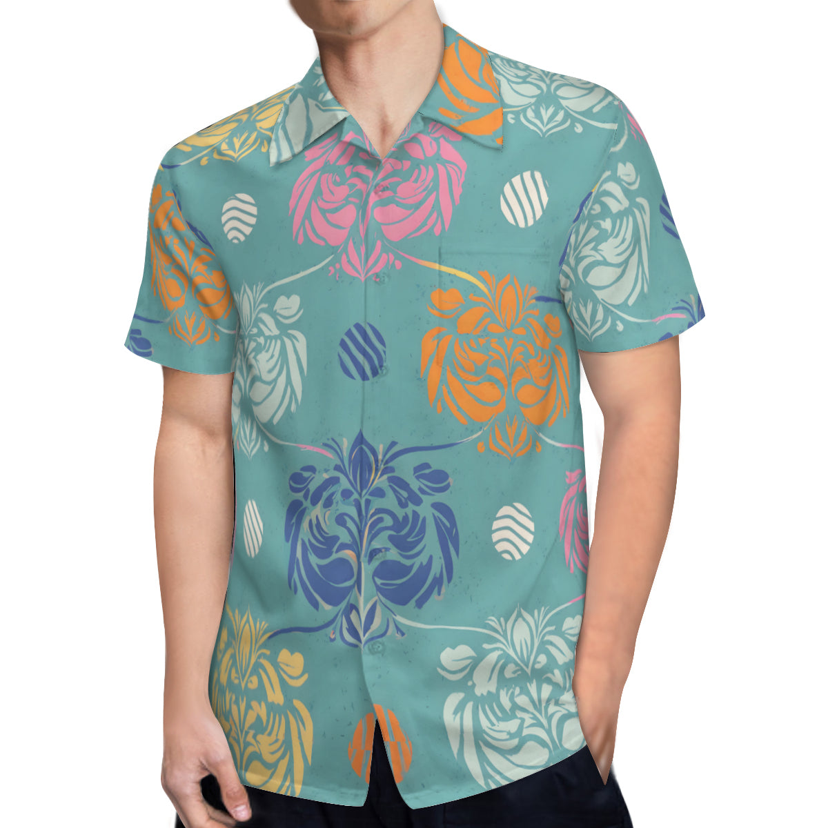 Abstract Pattern Hawaiian Shirt